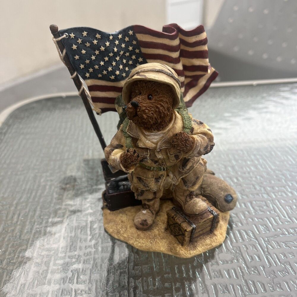 Boyds Bears & Friends McBruin...To Serve with Honor Figurine Style 2277923